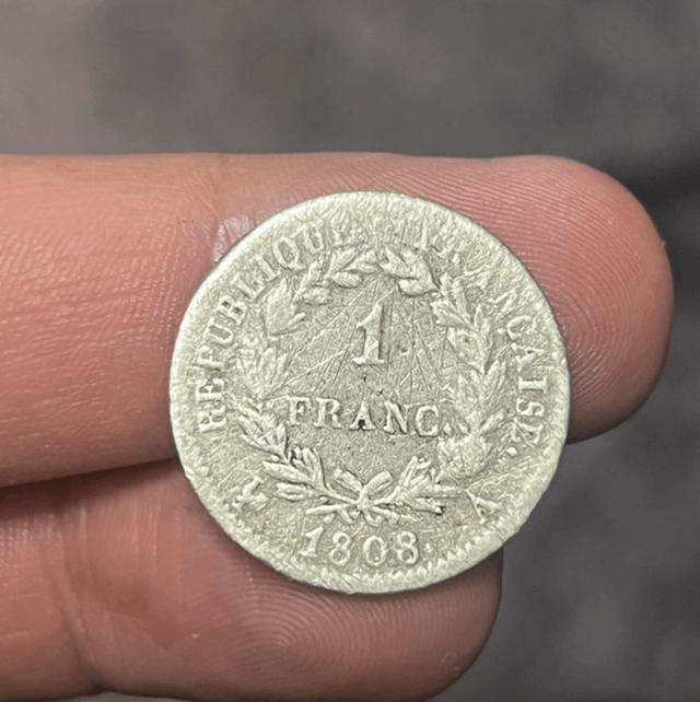 1 Franc Napoleon 1808 - France
